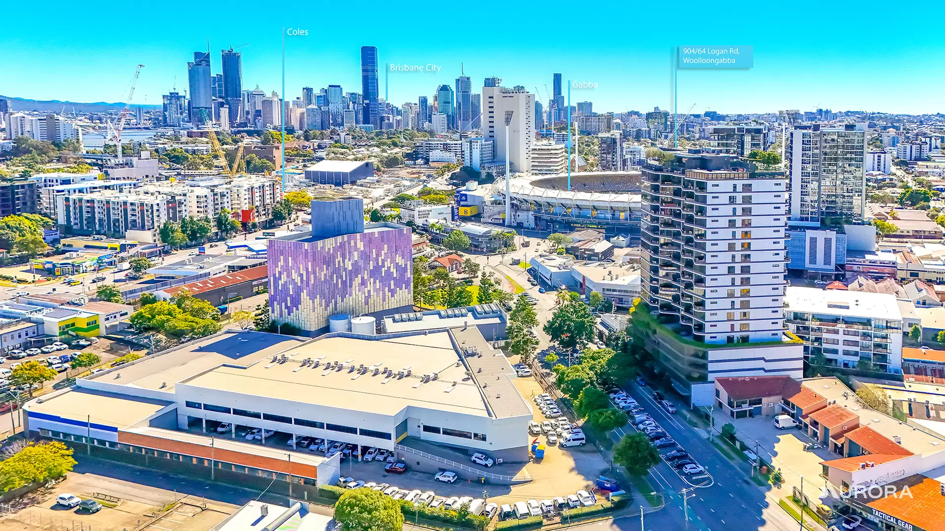 904/62 Logan Road, Woolloongabba For Sale by Aurora Property - image 1