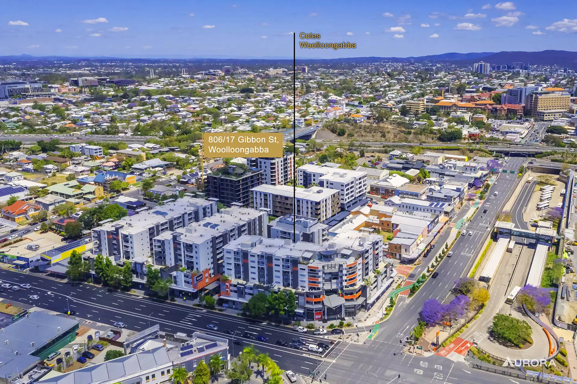 806/17 Gibbon Street, Woolloongabba For Sale by Aurora Property - image 1