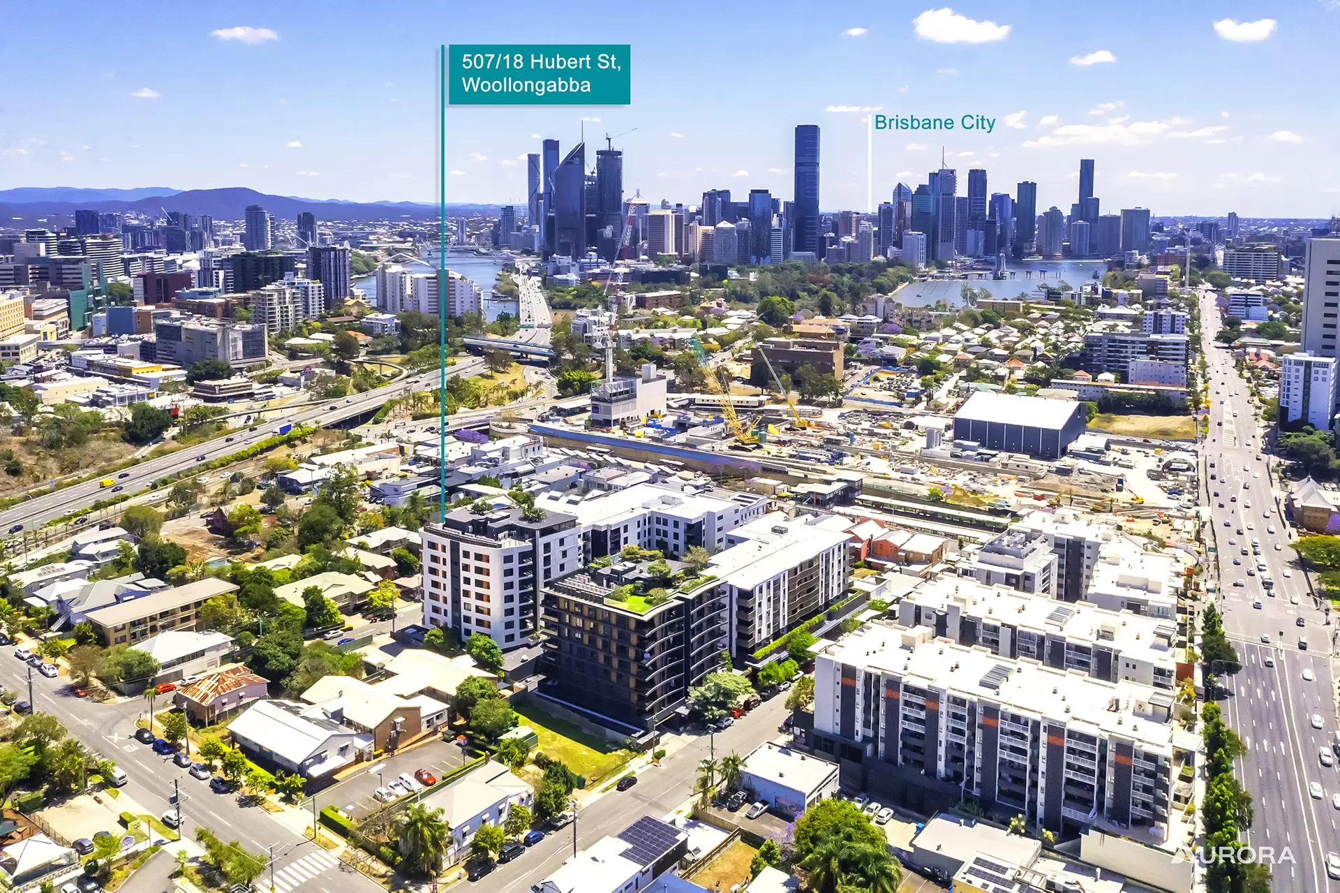 507/18 Hubert Street, Woolloongabba For Sale by Aurora Property - image 1